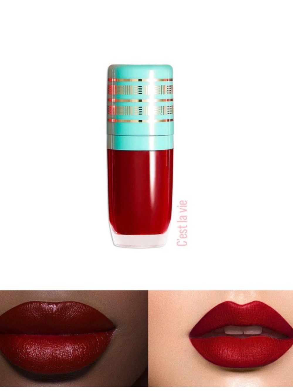 Juvia's Place Liquid Lipstick C'EST LA VIE - Bright Red